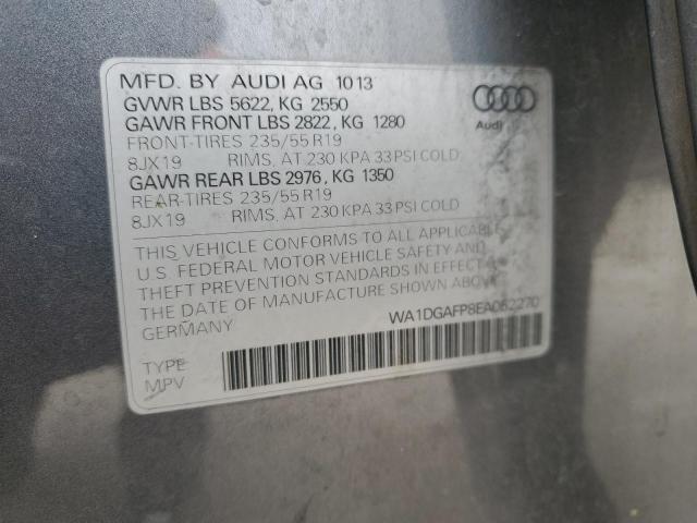 WA1DGAFP8EA052270 Audi Q5 Premium Plus