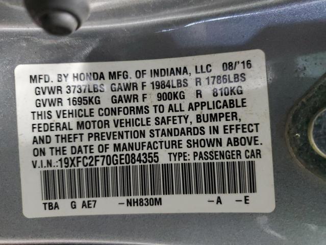 19XFC2F70GE084355 Honda CIVIC EX