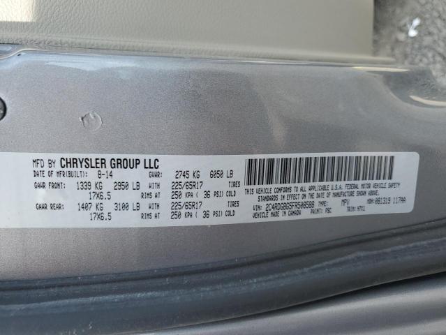 2C4RDGBG5FR508588 Dodge Grand Caravan Se