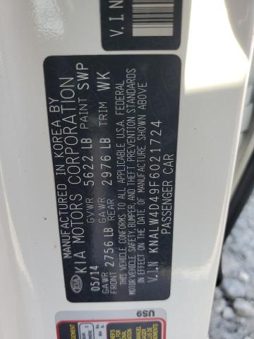 KNALW4D49F6021724 KIA K900