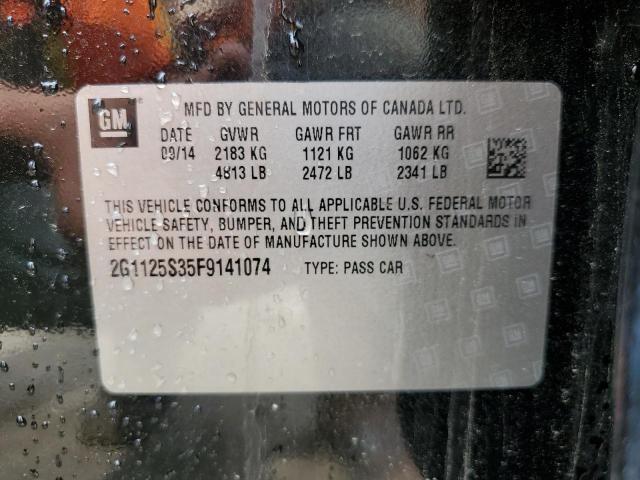 2G1125S35F9141074 Chevrolet IMPALA LT