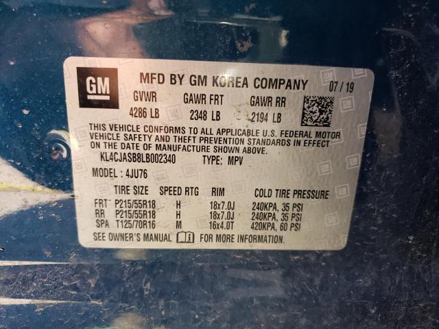 KL4CJASB8LB002340 Buick Encore Preferred