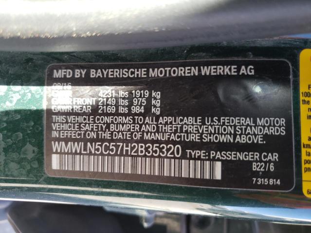 WMWLN5C57H2B35320 Mini COOPER CLUBMAN