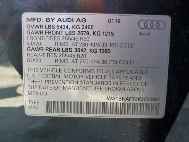 WA1BNAFY4K2050995 Audi Q5 Premium Plus