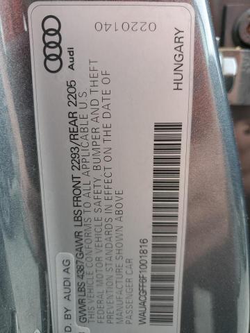 WAUACGFF6F1001816 Audi A3 PREMIUM