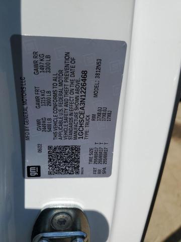 1GCHSCEA3N1226468 Chevrolet Colorado Lt