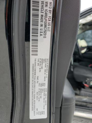 1C4RDJFG6MC752313 Dodge Durango Pursuit
