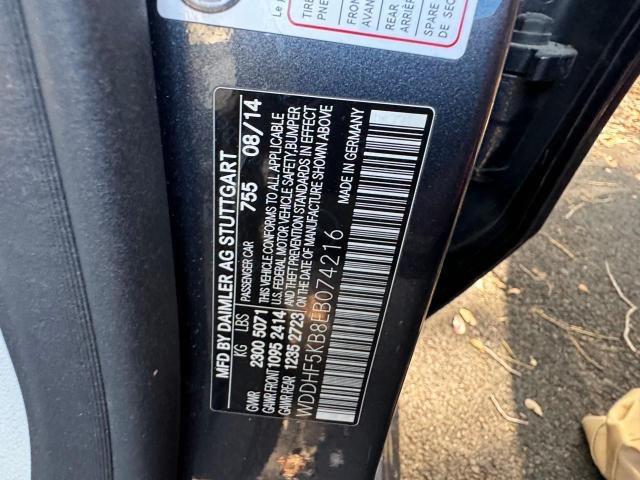 WDDHF5KB8EB074216 Mercedes-Benz E 350