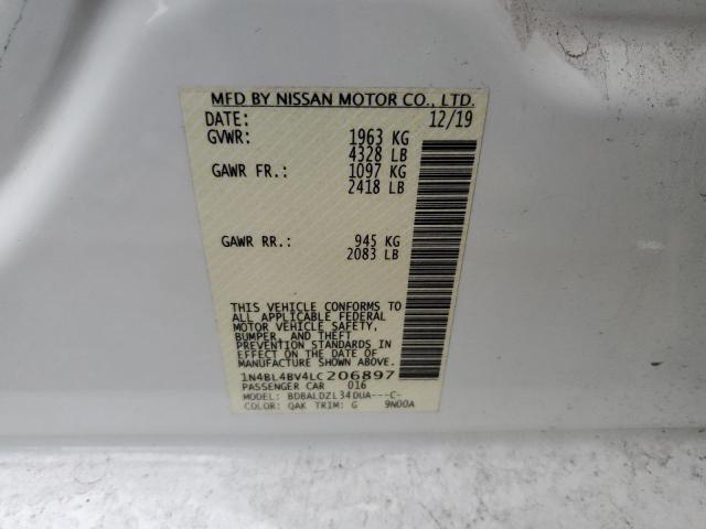 1N4BL4BV4LC206897 Nissan ALTIMA S