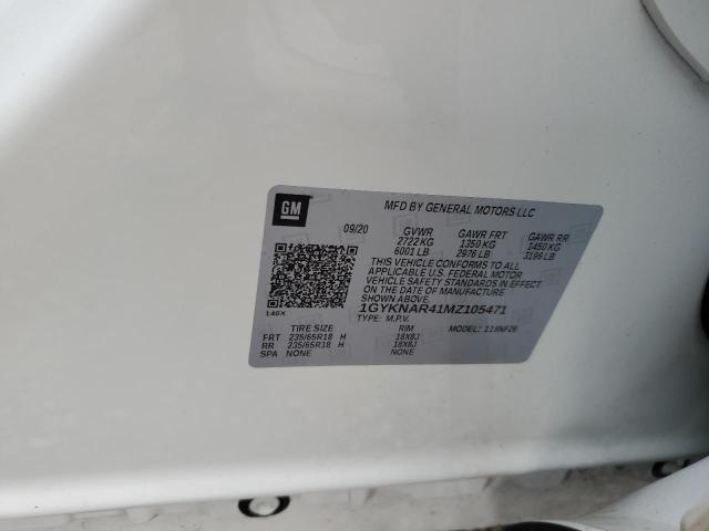 1GYKNAR41MZ105471 Cadillac XT5 LUXURY