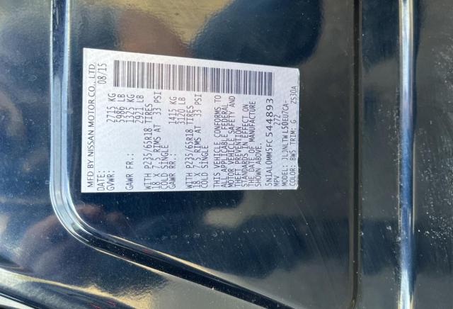 5N1AL0MM5FC544893 Infiniti QX60