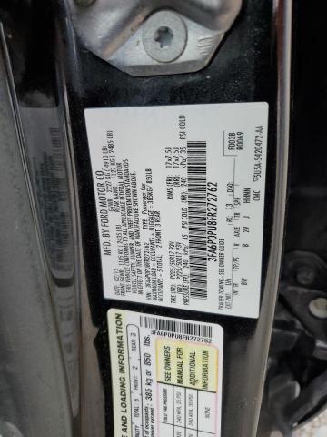 3FA6P0PU8FR272762 Ford Fusion Se Phev