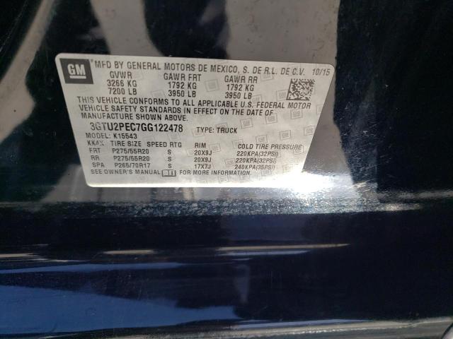 3GTU2PEC7GG122478 GMC Sierra K1500 Denali