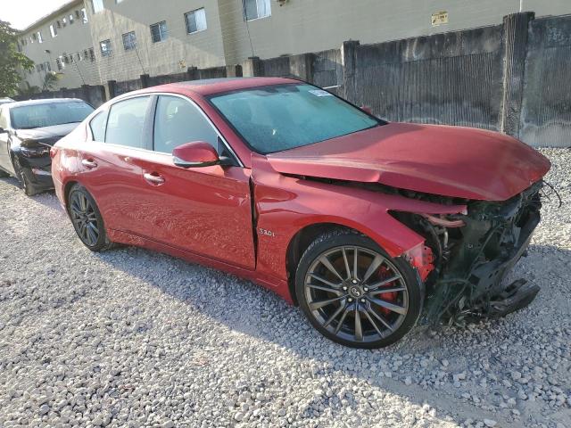 JN1FV7AP7HM850148 Infiniti Q50 Red Sport 400