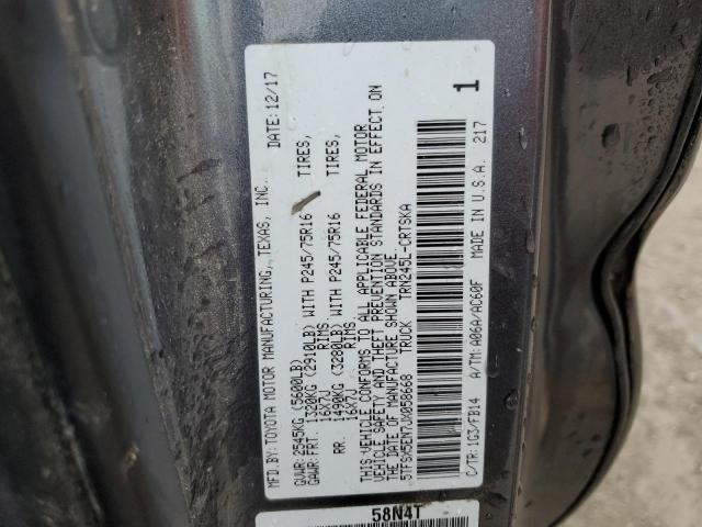 5TFSX5EN7JX058668 Toyota Tacoma Access Cab