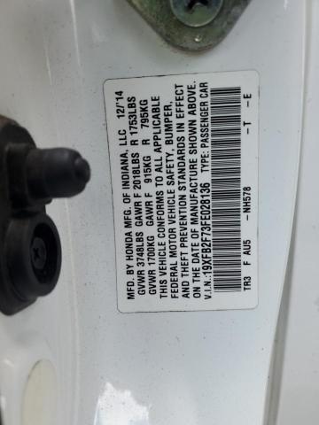 19XFB2F73FE028136 Honda CIVIC SE