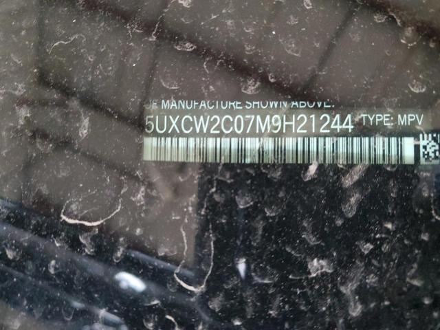 5UXCW2C07M9H21244 BMW X7 Xdrive40i