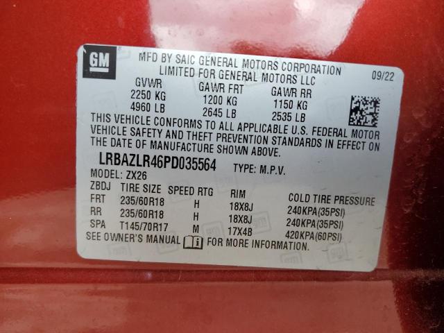 LRBAZLR46PD035564 Buick Envision Preferred