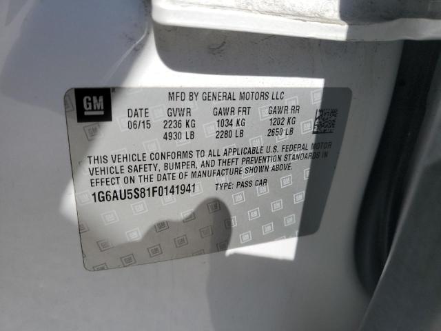 1G6AU5S81F0141941 Cadillac Cts Vsport