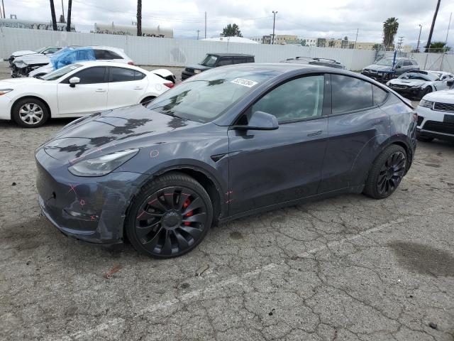 52218284 :رقم المزاد ، 7SAYGDEF3NF406093 vin ، 2022 Tesla Model Y مزاد بيع