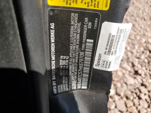 WBA4R7C57HK679706 BMW 430I