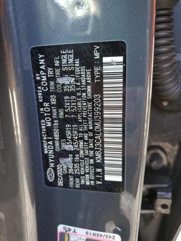 KM8J3CAL0MU399203 Hyundai Tucson Limited