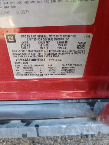 LRBFXBSA1HD109643 Buick Envision Essence