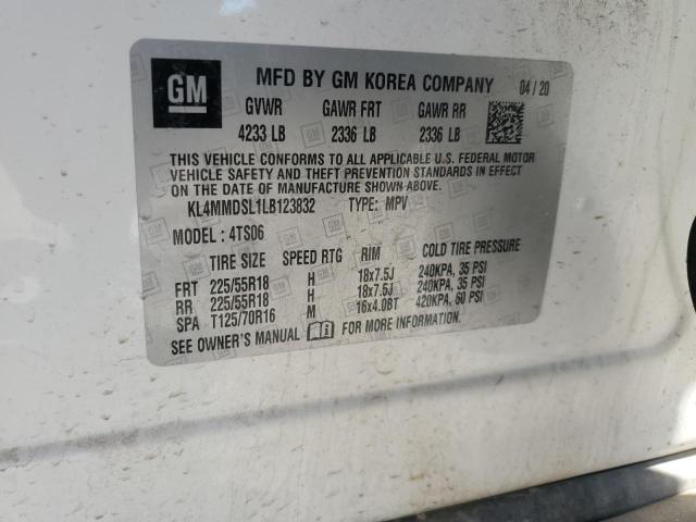 KL4MMDSL1LB123832 Buick Encore Gx Select