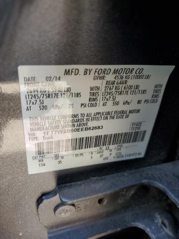 1FT7W2B60EEB62683 Ford F250 Super Duty