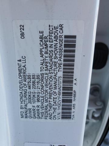 1HGCV1F49NA070775 Honda Accord Sport Se