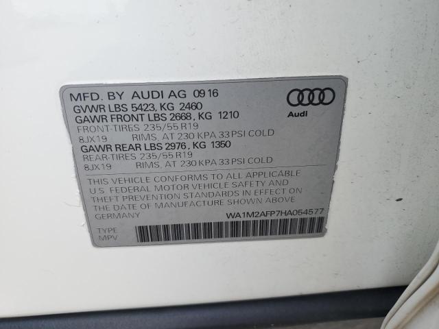 WA1M2AFP7HA054577 Audi Q5 Premium Plus