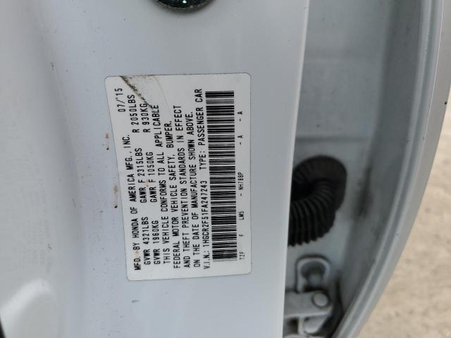 1HGCR2F51FA247243 Honda ACCORD SPO