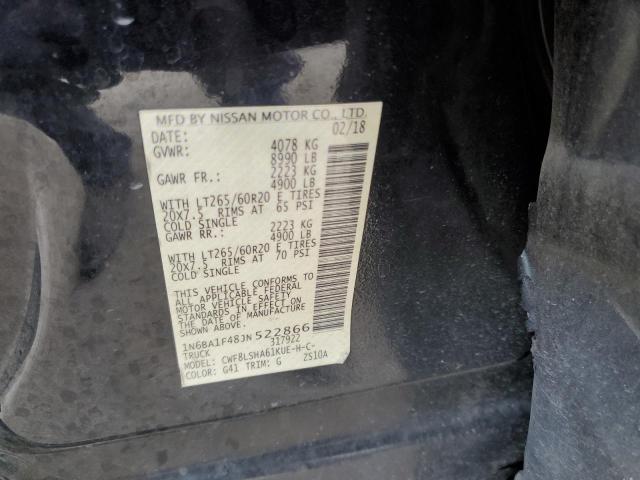 1N6BA1F48JN522866 Nissan Titan Xd Sl