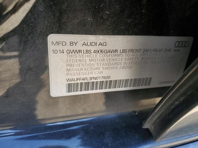 WAUFFAFL3FN017920 Audi A4 Premium Plus