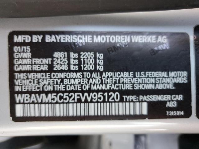 WBAVM5C52FVV95120 BMW X1 Xdrive35i