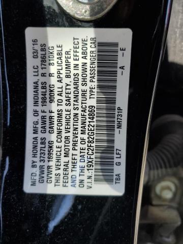 19XFC2F82GE214869 Honda CIVIC EX