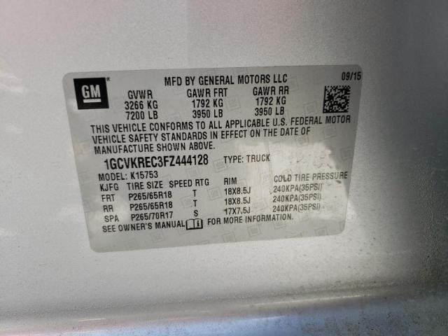 1GCVKREC3FZ444128 Chevrolet Silverado