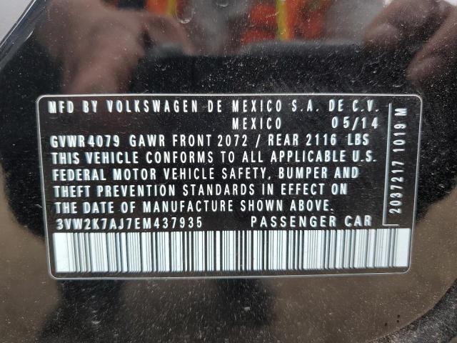 3VW2K7AJ7EM437935 Volkswagen JETTA BASE