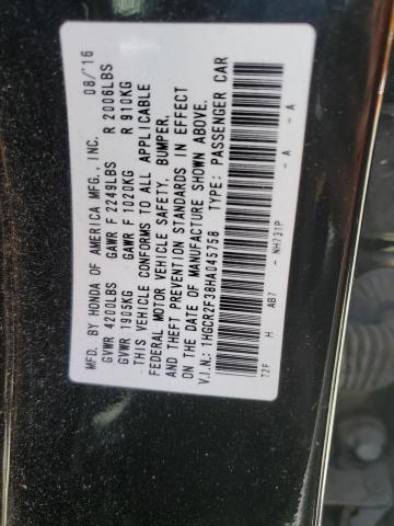 1HGCR2F38HA045758 Honda ACCORD LX