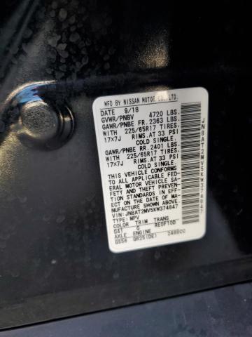 JN8AT2MV5KW374847 Nissan ROGUE S