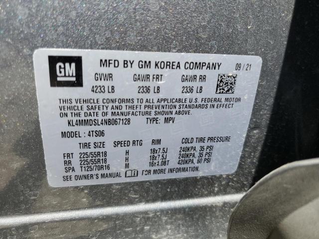 KL4MMDSL4NB067128 Buick Encore Gx Select