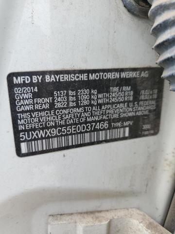 5UXWX9C55E0D37466 BMW X3 Xdrive28i