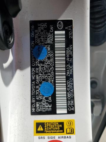 JTHKD5BH3H2280301 Lexus CT 200
