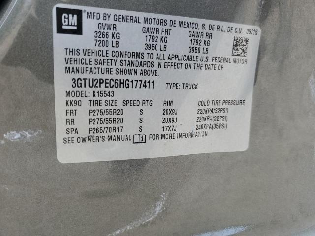 3GTU2PEC6HG177411 GMC Sierra K1500 Denali