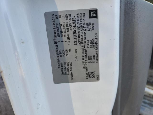 1GTW7FCA9E1911278 GMC Savana G2500