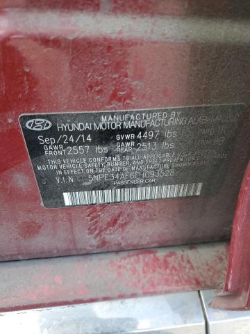 5NPE34AF6FH093528 Hyundai Sonata Sport