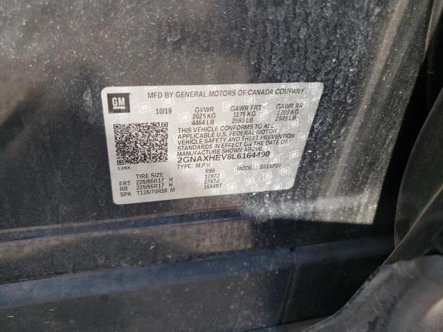 2GNAXHEV8L6164490 Chevrolet EQUINOX LS