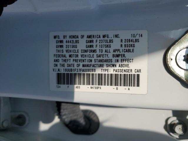 19UUB1F37FA008099 Acura TLX