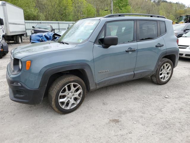 Продажа на аукционе авто 2018 Jeep Renegade Sport, vin: ZACCJBABXJPJ31533, номер лота: 51990174