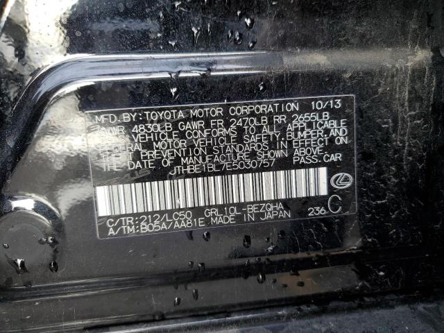 JTHBE1BL7E5030757 Lexus GS 350